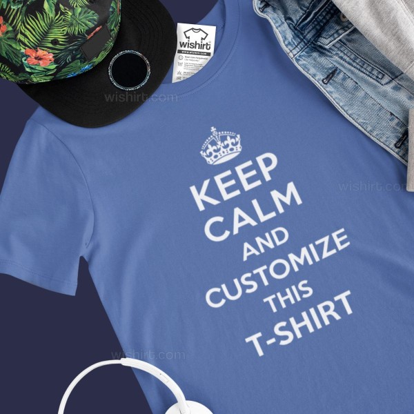 T-shirt Keep Calm Personalizável para Criança