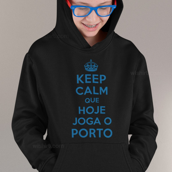Keep Calm Porto Kid's Hoodie