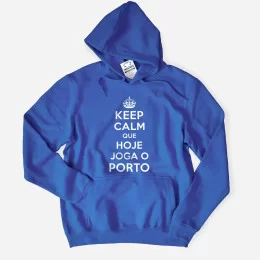 Keep Calm Porto Large Size Hoodie