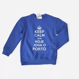 Keep Calm Porto Kid's Sweatshirt