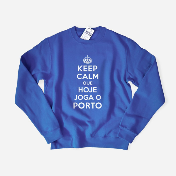 Keep Calm Porto Large Size Sweatshirt