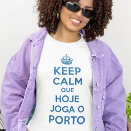 Keep Calm Porto Women's Long Sleeve T-shirt