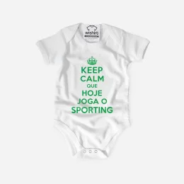 Babygrow Keep Calm Sporting