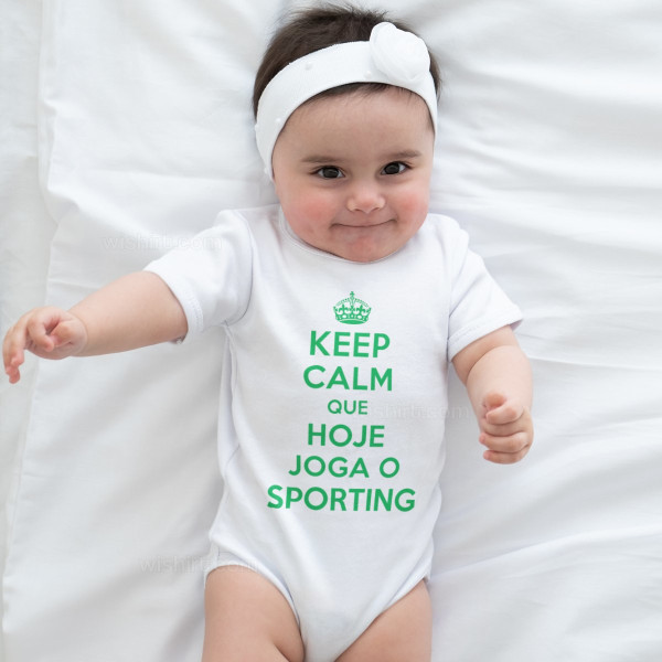 Babygrow Keep Calm Sporting