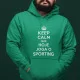 Keep Calm Sporting Large Size Hoodie Keep Calm Sporting Large Size Hoodie