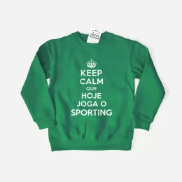 Keep Calm Sporting Kid's Sweatshirt