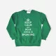 Sweatshirt Keep Calm Sporting para Criança Sweatshirt Keep Calm Sporting para Criança