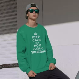 Sweatshirt Keep Calm Sporting