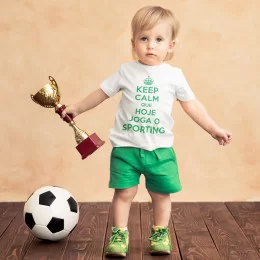 Keep Calm Sporting Baby T-shirt