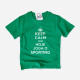 T-shirt Keep Calm Sporting para Criança