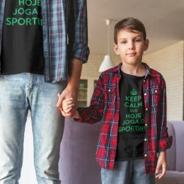 Keep Calm Sporting Kid's Long Sleeve T-shirt