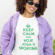 T-shirt de Manga Comprida Keep Calm Sporting para Mulher