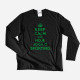 Keep Calm Sporting Large Size Long Sleeve T-shirt