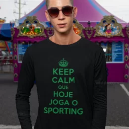 Keep Calm Sporting Men's Long Sleeve T-shirt