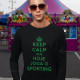 T-shirt de Manga Comprida Keep Calm Sporting para Homem