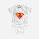 Customizable Letter Superman Babygrow