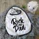 Rock Me Dad Bib