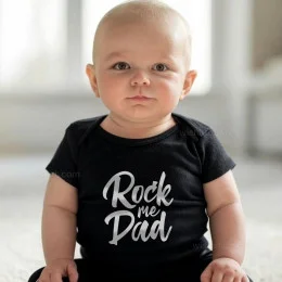 Rock Me Dad Babygrow