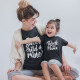 T-shirt Rock Me Mama para Criança