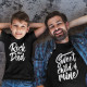 T-shirt Rock Me Dad para Criança