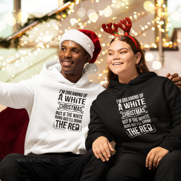 Sweatshirt com Capuz I'm Dreaming of a White Christmas