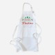 Christmas Apron with Customizable Surname