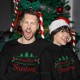 Matching Christmas Sweatshirts with Customizable Surname