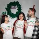 Matching Christmas T-shirts with Customizable Surname