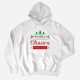 Christmas Large Size Hoodie with Customizable Surname