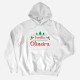 Sweatshirt com Capuz de Natal com Apelido Personalizável