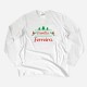 Christmas Long Sleeve T-shirt with Customizable Surname Men
