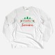 Christmas Large Size Long Sleeve Tshirt with Custom Surname