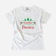 T-shirt de Natal com Apelido Personalizável para Mulher