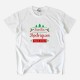 T-shirt de Natal com Apelido Personalizável para Homem