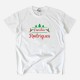 Christmas Large Size T-shirt with Customizable Surname