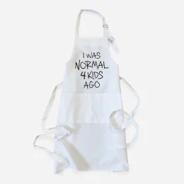 I Was Normal 4 Kids Ago Apron - Customizable