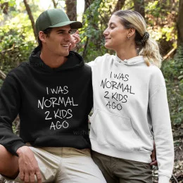 I Was Normal 2 Kids Ago Hoodie – Customizable