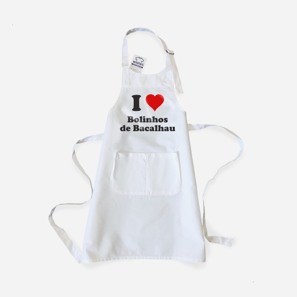 I Love with Customizable Word Kid's Apron