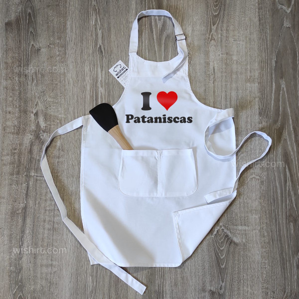 I Love with Customizable Word Kid's Apron