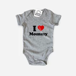 I Love with Customizable Word Babygrow