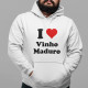 I Love with Customizable Word Large Size Hoodie