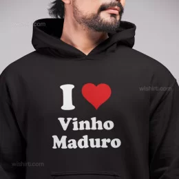I Love with Customizable Word Hoodie