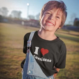 I Love with Customizable Word Kid's T-shirt