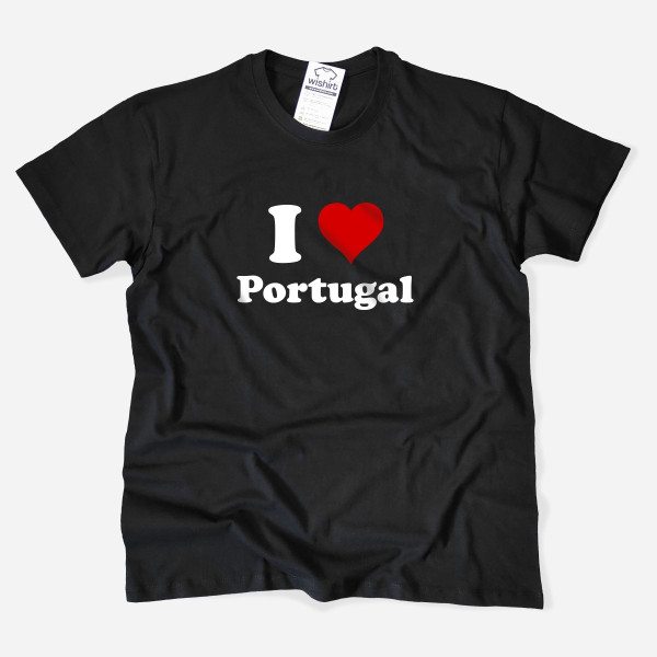 T-shirt Tamanho Grande I Love com Palavra Personalizável