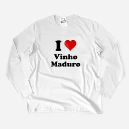 I Love with Customizable Word Men's Long Sleeve T-shirt