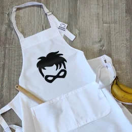 Conjunto de Aventais a Combinar Batdad e Sidekick