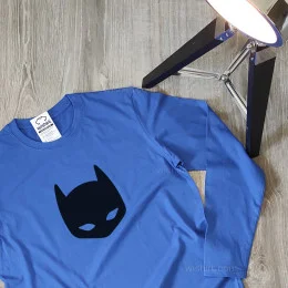 Batdad Men's Large Size Long Sleeve T-shirt