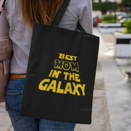 Best Mom in the Galaxy Cloth Bag