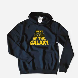 Best Dad in the Galaxy Large Size Hoodie