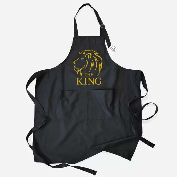 Avental The King Lion para Homem Avental The King Lion para Homem